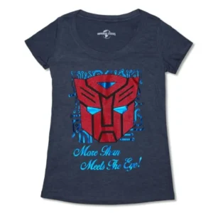 Universal Orlando Resort Autobot "More Than Meets The Eye!" Ladies T-Shirt* Adult Fashion Tops