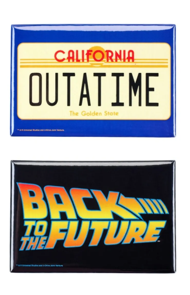 Universal Orlando Resort Back To The Future Magnet Set* Magnets
