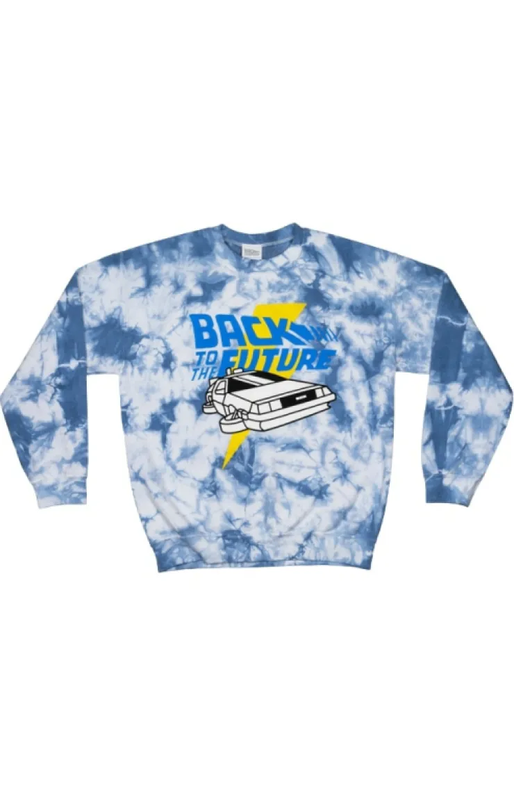 Universal Orlando Resort Back To The Future Tie-Dye Adult Sweater* Adult Outerwear