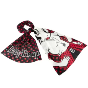 Universal Orlando Resort Betty Boop&trade; Polka Dot Black Scarf* Neckwear
