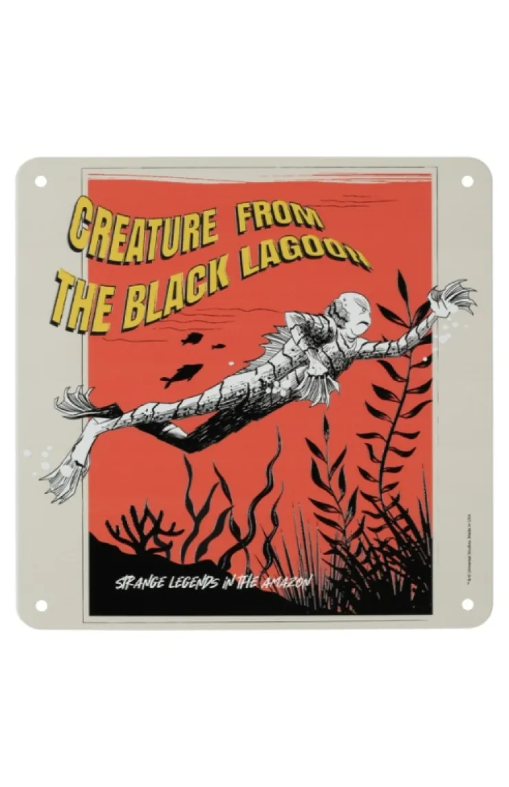 Universal Orlando Resort Creature from the Black Lagoon 70th Anniversary Wall Sign* Home Decorations