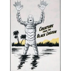 Universal Orlando Resort Creature from the Black Lagoon 70th Anniversary Quick Dry Towel* Beach Towels | Beach Towels