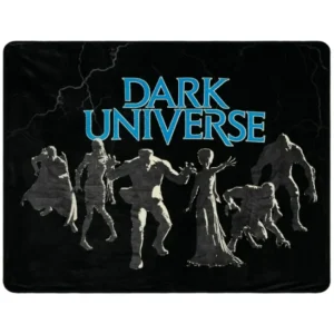 Universal Orlando Resort Dark Universe Glow-In-The-Dark Blanket* Home Decorations