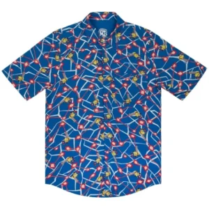 Universal Orlando Resort Despicable Me 4 Minion Blaster Camp Shirt* Adult Fashion Tops