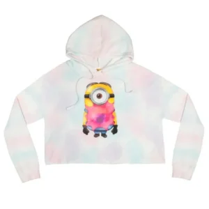 Universal Orlando Resort Despicable Me Minion Watercolor Adult Cropped Sweatshirt* Adult Outerwear