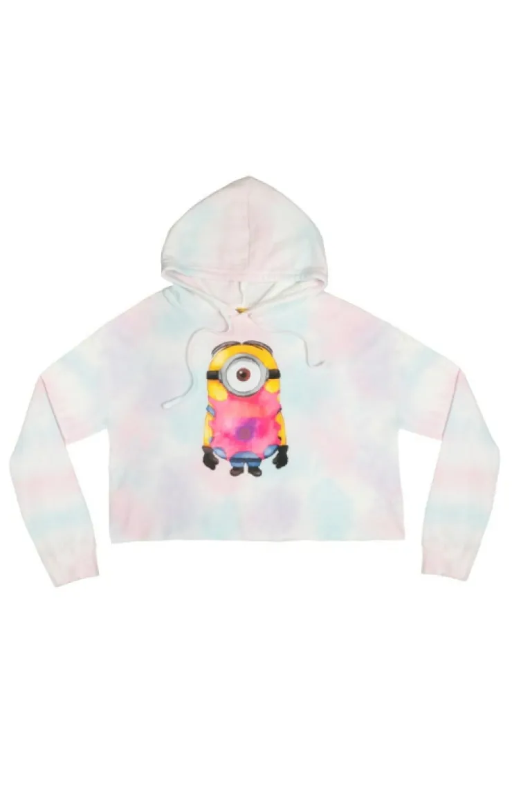 Universal Orlando Resort Despicable Me Minion Watercolor Adult Cropped Sweatshirt* Adult Outerwear