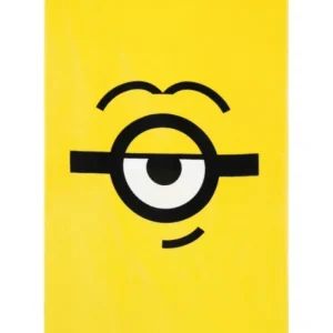 Universal Orlando Resort Despicable Me One Eye Minion Face Beach Towel* Beach Towels | Beach Towels