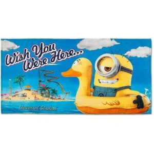 Universal Orlando Resort Despicable Me Wish You Were Here Towel* Beach Towels | Beach Towels