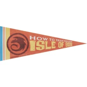 Universal Orlando Resort Epic Universe Isle of Berk Pennant* Home Decorations
