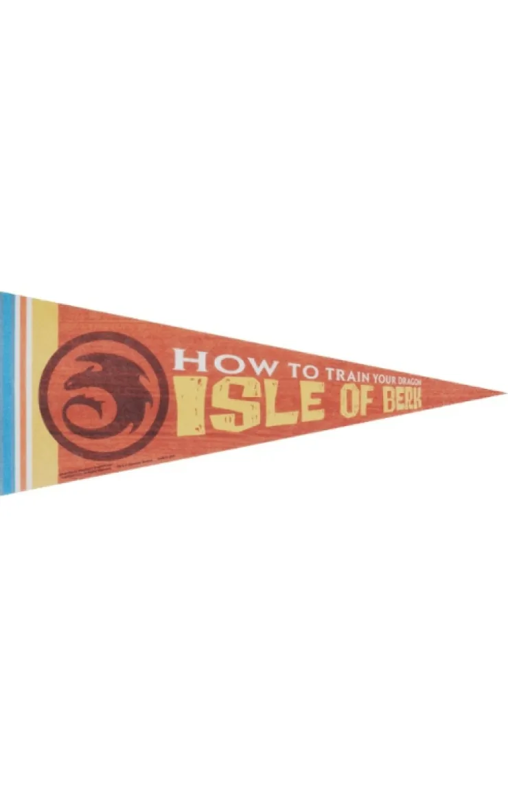 Universal Orlando Resort Epic Universe Isle of Berk Pennant* Home Decorations