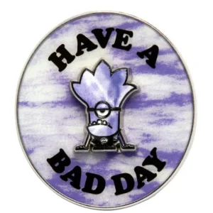 Universal Orlando Resort Evil Minion "Have A Bad Day" Oval Pin* Pins
