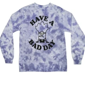 Universal Orlando Resort Evil Minion Tie-Die Adult Long Sleeve T-Shirt* Adult T-shirts