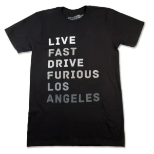 Universal Orlando Resort Fast & Furious Drive Furious Adult T-Shirt* Adult T-shirts