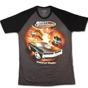 Universal Orlando Resort Fast & Furious Supercharged Adult T-Shirt* Adult T-shirts