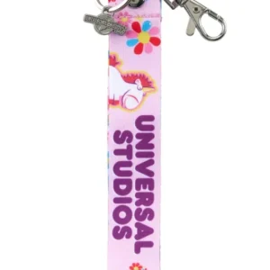 Universal Orlando Resort Fluffy Unicorn Ribbon Keychain* Key Chains
