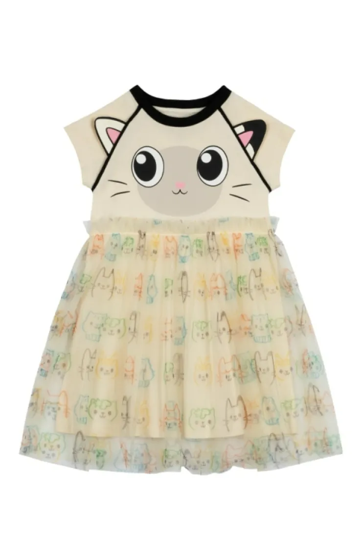 Universal Orlando Resort Gabby's Dollhouse Pandy Paws Youth Dress* Youth Fashion Tops