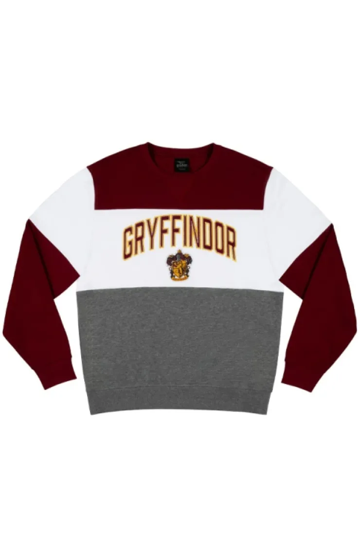 Universal Orlando Resort Gryffindor™ Color Block Adult Crew Neck Sweatshirt* Adult Outerwear
