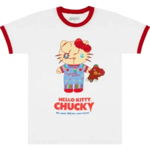 Universal Orlando Resort Hello Kitty® Chucky Adult Ringer T-Shirt* Adult T-shirts