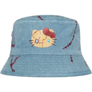 Universal Orlando Resort Hello Kitty® Chucky Reversible Denim Adult Bucket Hat* Headwear | Headwear