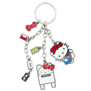 Universal Orlando Resort Hello Kitty® Mailbox Charm Keychain* Key Chains