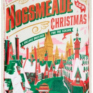 Universal Orlando Resort Hogsmeade&trade; for Christmas Throw Blanket* Holiday