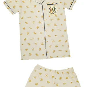 Universal Orlando Resort Hogwarts&trade; Crest Adult 2-Piece Pajama Set* Adult Loungewear