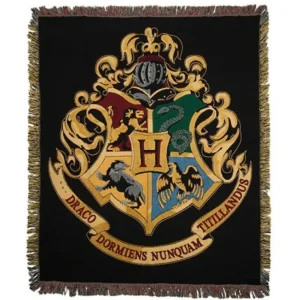 Universal Orlando Resort Hogwarts&trade; Crest Throw* Home Decorations