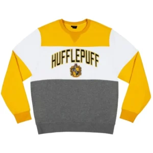 Universal Orlando Resort Hufflepuff™ Color Block Adult Crew Neck Sweatshirt* Adult Outerwear