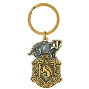 Universal Orlando Resort Hufflepuff™ Crest Metal Keychain* Key Chains