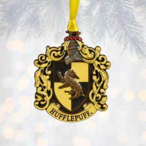 Universal Orlando Resort Hufflepuff™ Crest Metal Ornament* Holiday