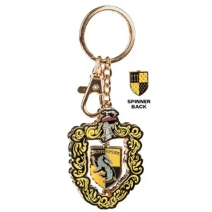 Universal Orlando Resort Hufflepuff&trade; Crest Spinning Keychain* Key Chains