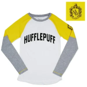 Universal Orlando Resort Hufflepuff&trade; Ladies Long-Sleeve T-Shirt* Hogwarts™ Essentials | Adult Fashion Tops