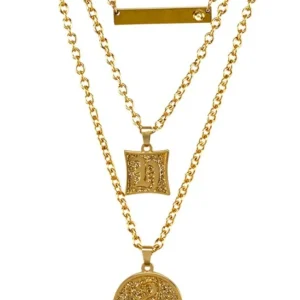 Universal Orlando Resort Hufflepuff&trade; Layered Necklace* Jewelry