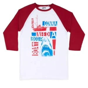Universal Orlando Resort Jaws "You're Gonna Need a Bigger Boat!" Adult Raglan T-Shirt* Adult T-shirts