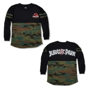 Universal Orlando Resort Jurassic Park Camo Ladies Long-Sleeve T-Shirt* Adult T-shirts