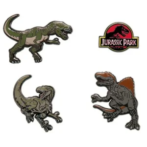Universal Orlando Resort Jurassic Park Miniature Dinosaur Pin Set* Pins