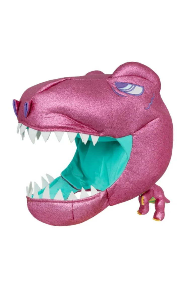 Universal Orlando Resort Jurassic Park Pink Glitter Dinosaur Novelty Hat* Headwear | Headwear