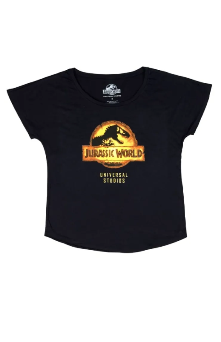 Universal Orlando Resort Jurassic World Amber Ladies T-Shirt* Adult Fashion Tops