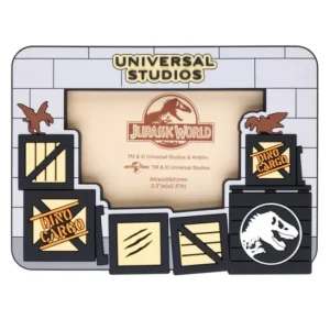 Universal Orlando Resort Jurassic World Crates Picture Frame Magnet* Magnets