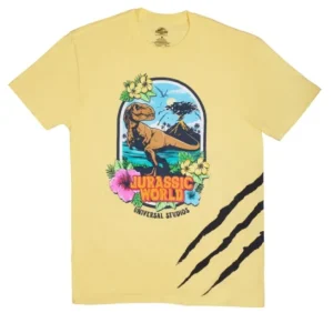Universal Orlando Resort Jurassic World Tropical Adult T-Shirt* Adult T-shirts