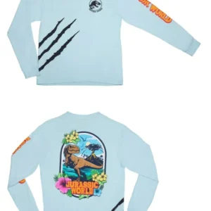 Universal Orlando Resort Jurassic World Tropical Adult Long-Sleeve T-Shirt* Adult T-shirts