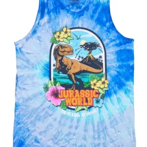 Universal Orlando Resort Jurassic World Tropical Adult Tie-Dye Tank* Adult T-shirts