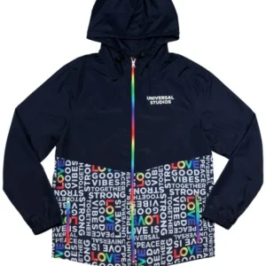 Universal Orlando Resort Love is Universal Adult Hooded Windbreaker* Adult Outerwear