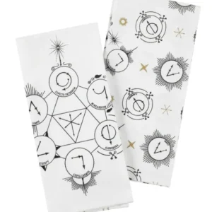 Universal Orlando Resort Magical Spells Tea Towel Set* Home Decorations