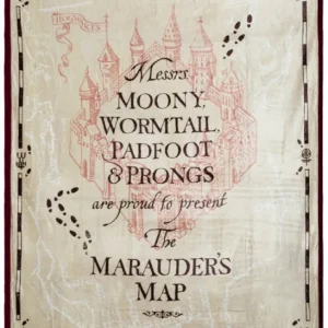 Universal Orlando Resort Marauder's Map Plush Blanket* Home Decorations