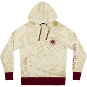Universal Orlando Resort Marauder's Map Pullover Adult Fleece* Adult Outerwear