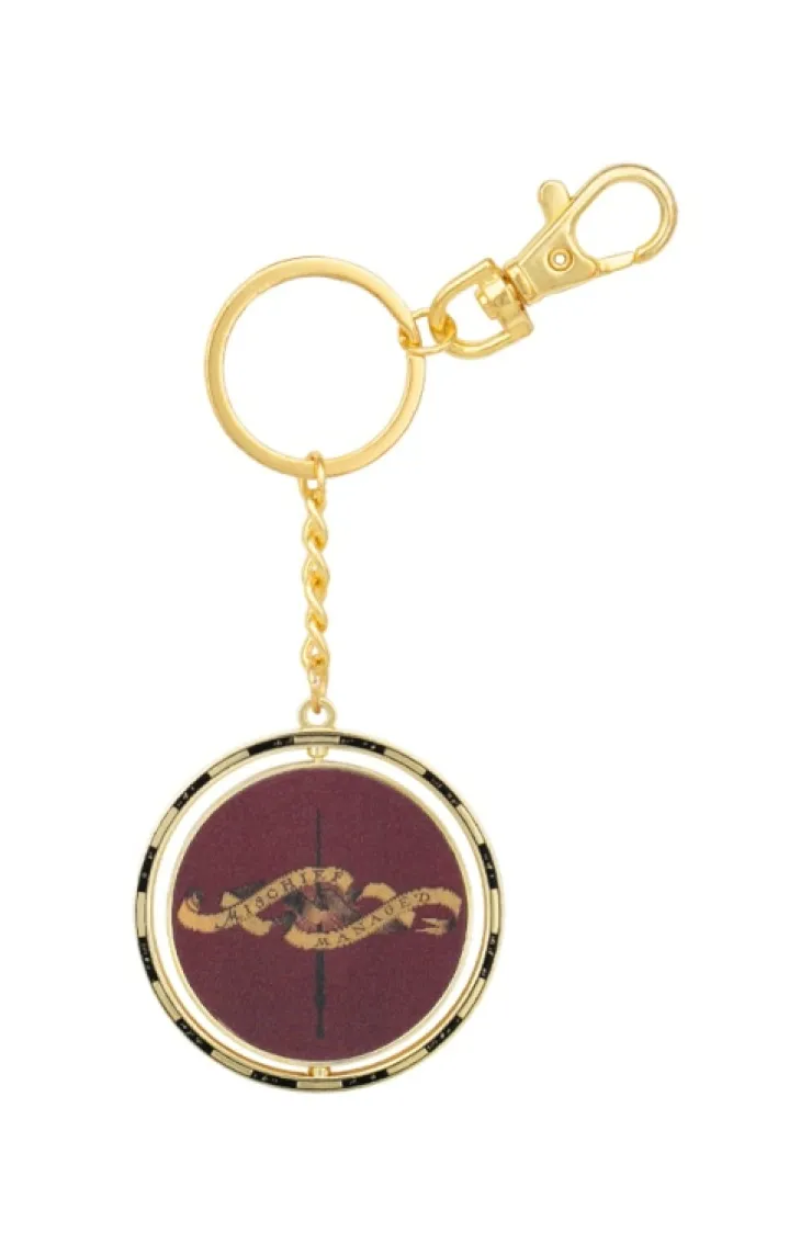 Universal Orlando Resort Marauder's Map Spinner Keychain* Key Chains