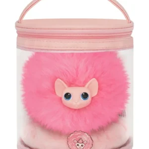 Universal Orlando Resort Pink Pygmy Puff Shoulder Pal with Carrying Case* Plush