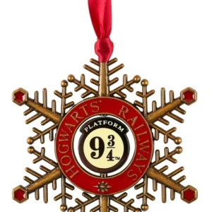 Universal Orlando Resort Platform 9 3/4™ Snowflake Spinner Ornament* Holiday