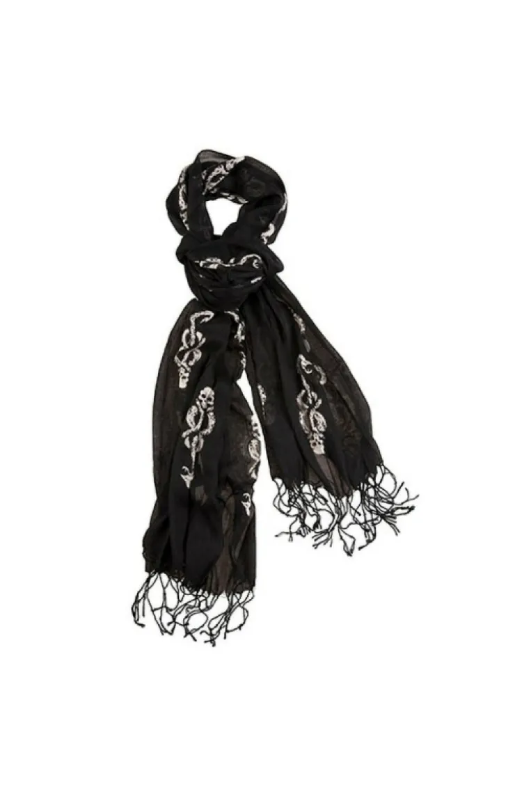 Universal Orlando Resort Repeating Dark Mark Ladies Scarf* Neckwear